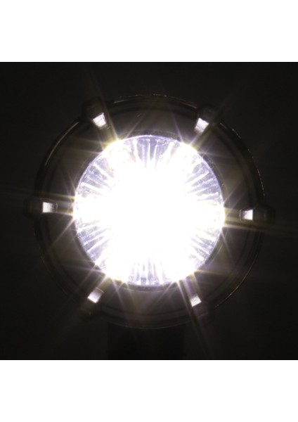 4pcs Motosiklet Dönüş Sinyali Değiştirilmiş LED Iki Renkli Dairesel Flama Dönüş Sinyali Göstergesi Gündüz Çalışma Işıkları (Yurt Dışından) fırsatları