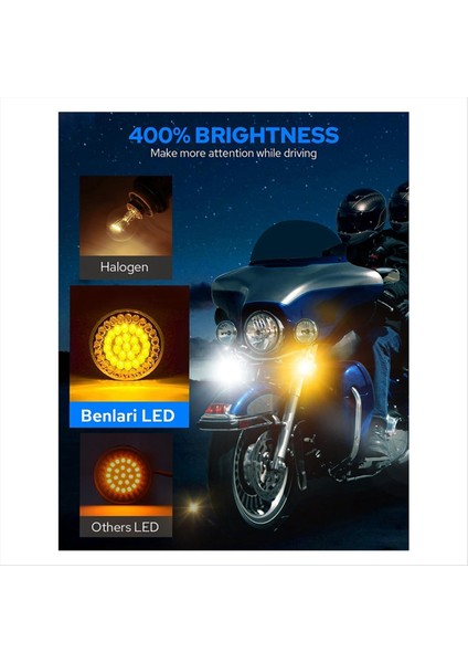 LED Turn Sinyalleri Ampuller 2 Inç Ön Arka Siyah Bitiş Işıkları Tur Tur Softail Motosiklet (Yurt Dışından) indirimleri