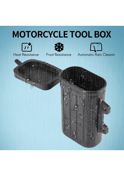 Motosiklet Trail Aracı Kutusu Tutucu Şişe Off-Road Motokros Alet Suzuki Için Suzuki DR250 Djebel TW200 TW225 (Yurt Dışından) fiyatları