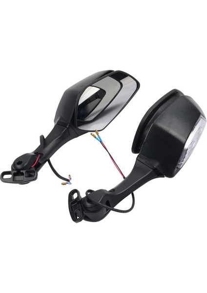 Kawasaki Ninja Için LED Turn Sinyalleri Işıkları ile Motosiklet Dikizli Aynalar 400 650 ZX-10R ZX10R (Yurt Dışından)