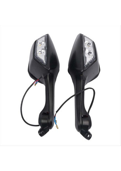 Kawasaki Ninja Için LED Turn Sinyalleri Işıkları ile Motosiklet Dikizli Aynalar 400 650 ZX-10R ZX10R (Yurt Dışından) fiyatları