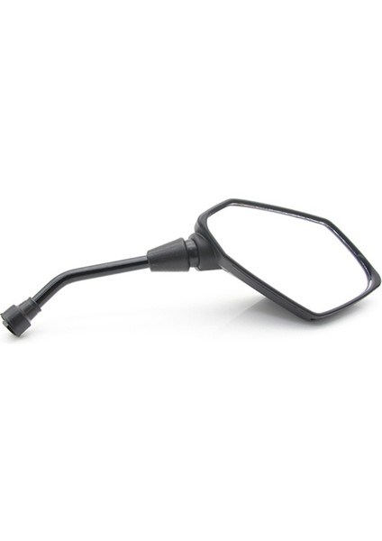 Evrensel 4pcs Motosiklet Büyük Boyut Boyut Ayna Siyah Motosiklet Krom Scooter Dikiz Arka Görünüm Yan Ayna 8mm (Yurt Dışından)