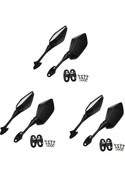 3x Motosiklet Arka Görünüm Honda Için Motosiklet Parçaları Honda Cbr 600 F4 F4I 1999-2006 CBR900 CBR919 CBR929 CBR954 1998-2003 (Yurt Dışından)