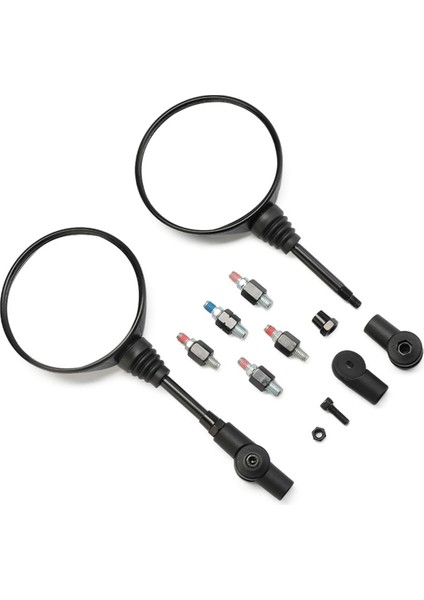 Motosiklet Dikiz Aynası Honda CRF250L Için Yuvarlak Ayna 300L XR250L 650L 1993-2022 Motosiklet Değiştirilmiş Ayna (Yurt Dışından)