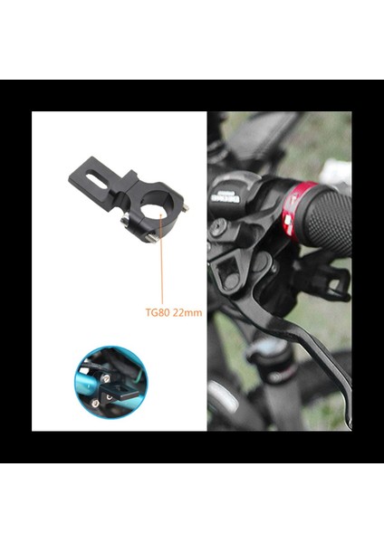 4x TG80 Far Sabit Raf Gidonu 22MM 7/8inch Far Braketi Spot Işığı Tutucu Tüp Kelepçesi Kafe Yarışçısı Helikopter (Yurt Dışından) modelleri