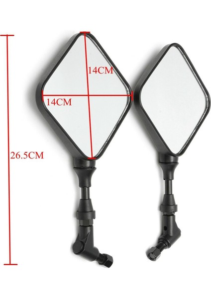 4pcs Motosiklet Dikiş Aynası Suzuki Dr 200 250 Drz 400 Drz 400 DR650 (Yurt Dışından) indirimleri