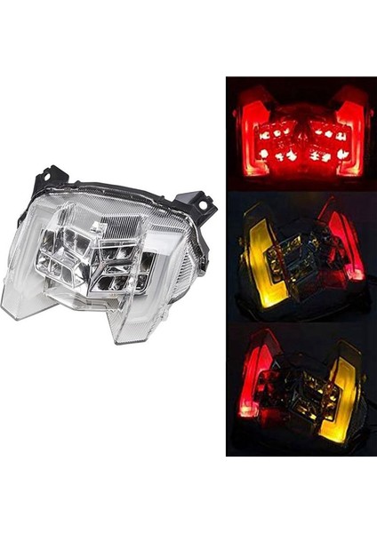 Yamaha Için Motosiklet Kuyruk Işığı Için MT09 mt 09 Fz-09 Mt-09 2017-2020 Fren Işığı LED Dönüş Sinyal Işığı (Yurt Dışından) indirimleri