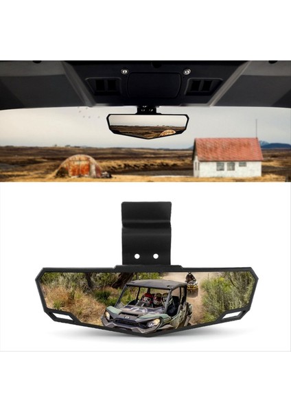 Utv Merkezi Arka Görünüm Aynası Polaris Ranger Için Dışbükey Dikiz Aynası 570 900 1000 Mürettebat/can Am Defender 2015-2025 (Yurt Dışından) fiyatları
