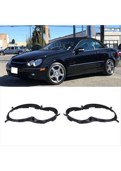 1 Çift Araba Sızdırmazlık Şeridi Başı Işık Lambası Conta Mercedes Benz W209 Clk 03-09 2098260191 2098260291 (Yurt Dışından) fırsatları