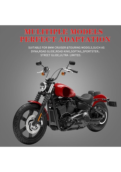 Harley Touring Road Glide Fltrx Glide Flht Yol Kral Gidon Montaj Aynaları Için 8mm Dikiz Aynaları (Yurt Dışından) indirimleri