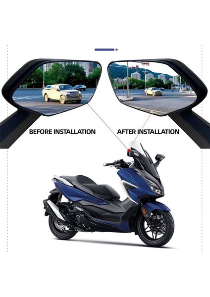 Honda Forza Için 350 FORZA350 Nss 350 Aksesuar Dışbükey Ayna Artış Dikiz Aynaları Yan Ayna Görüş Görme Lens (Yurt Dışından) fırsatları