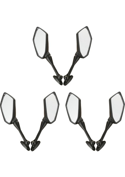 3 Çift Motosiklet Sol Sağ Arka Yan Görünüm Honda Cbr 1000RR 2004-2007 600RR 2003-2018 (Yurt Dışından)