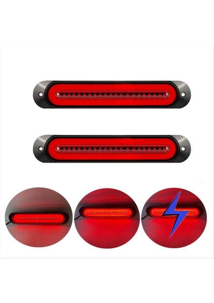 2pcs Araba 12V 24V Tail Lights 68 LED Turn Sinyalleri Lamba Fren Işıkları Işaretleyici Işıklar Römork Kamyonu Rv Suv Utv (Yurt Dışından) indirimleri