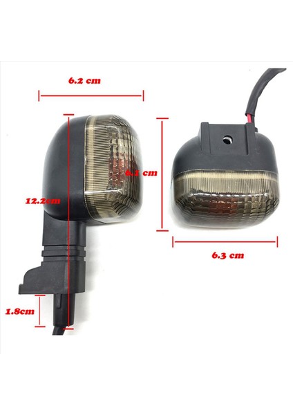 2x Motosiklet Ön Turn Sinyal Dönüş Sinyali Yamaha BWS100 50125 Zuma 50 FX125 x Beewee Mbk Booster Scooter (Yurt Dışından) fırsatları