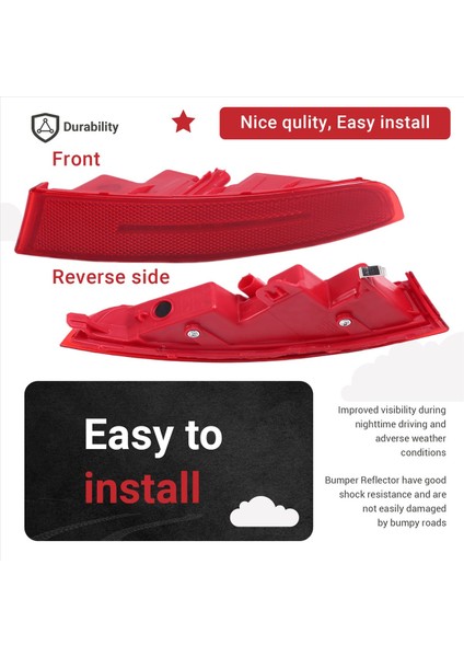 Araba Arka Tampon Reflektörü Alt Lamba Bmw X5 G05 X7 G07 M Sport 63148091922 Arka Sağ (Yurt Dışından) indirimleri