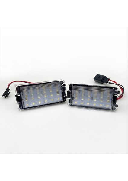 2pcs LED Plaka Işıkları Koltuk Için Ibiza 6l Arosa Altea Cordoba Mk1 Mk2 Leon 1m Toledo Iıı Araba Numarası Işıkları (Yurt Dışından) fırsatları