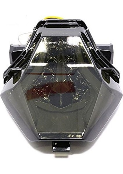 12V LED Kuyruk Işığı Motosiklet Off-Road Aracı Üç Renk Fren Işık Evrensel Dönüş Işık 10W IP67 Kırmızı Işık (Yurt Dışından) modelleri