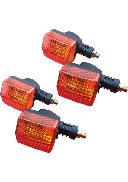 4x Motosiklet Turn Sinyalleri Scooter Gösterge Parçaları Motosiklet Dönüş Sinyali Işık Lambası Honda 125 Cbt Için Amber Flaşör (Yurt Dışından)