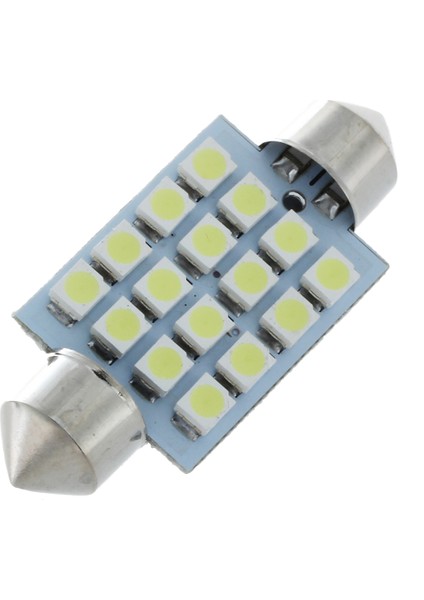 4x 16 Smd LED Saf Beyaz Araba Iç Kubbe C5W Festoon Ampul Işık Lambası 39MM 12V (Yurt Dışından) modelleri