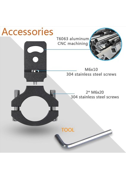 2x Evrensel 22MM 25MM 7/8inç Motosiklet Far Parantesi Spot Işık Tüp Kelepçesi Cafer Racer Chopper TG82 (Yurt Dışından) indirimleri