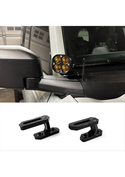 Ford Bronco Için A-Pillar Işık Montajı 2021-2024 Off-Road Hendek Işıkları Montaj Braketleri Aksesuarları (1 Çift) (Yurt Dışından) fiyatları
