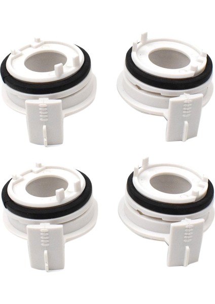 4pcs H7 Hıd LED Ampul Temel Adaptör Tutucu Abs Plastik -Bmw E46 3 Serisi 325I 330CI 330I 2001-2006 323I 328I 99-00 (Yurt Dışından)