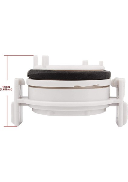 4pcs H7 Hıd LED Ampul Temel Adaptör Tutucu Abs Plastik -Bmw E46 3 Serisi 325I 330CI 330I 2001-2006 323I 328I 99-00 (Yurt Dışından) fiyatları