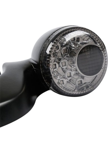 Harley Street Için Big Glide 10-21 Retrofit Arka Turn Sinyal Fren Lambası Braket LED Kuyruk Işığı Kaplamalı Gri (Yurt Dışından) modelleri