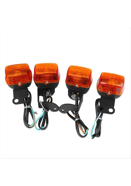 Motosiklet Ön+Arka Turn Sinyal Işığı Işığı Honda XR250R 400R 600 R 1990-2004 (Yurt Dışından)