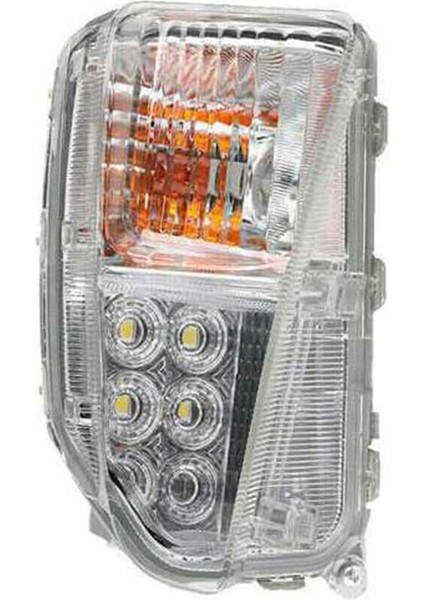 LED Araba Sağ Ön Tampon Sis Lambası Drl Toyota Prius ZVW30 Için Gündüz Çalışma Işıkı 2012-2015 (Yurt Dışından)