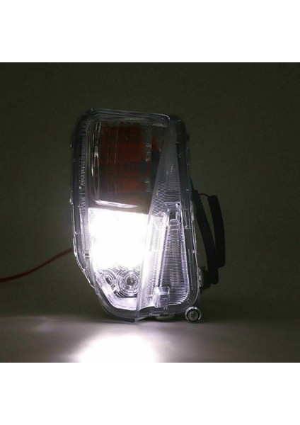 LED Araba Sağ Ön Tampon Sis Lambası Drl Toyota Prius ZVW30 Için Gündüz Çalışma Işıkı 2012-2015 (Yurt Dışından) fırsatları