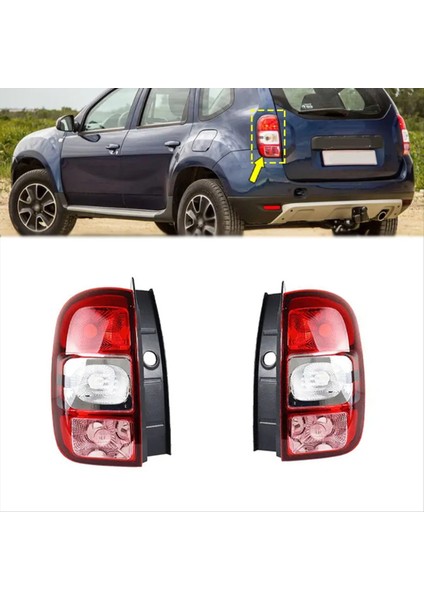 Renault Dacia Duster 2013-2017 Için Ampul Olmadan Otomatik Arka Kuyruk Işık Uyarı Fren Lambası Sinyal Lambası (Yurt Dışından) indirimleri