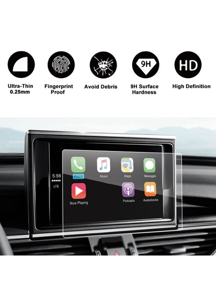 2013-2018 Için Audi A6 A7 A8 S7 S7 S8 C7 4g Araç Navigasyon Iletişim Ekranı Tesisili Cam Koruyucu Film 169X100MM (Yurt Dışından) fırsatları
