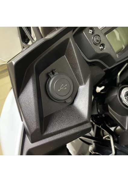 Kawasaki Versys Için Motosiklet Çift USB Şarj Cihazı Dönüştürücü Adaptör Soketi 650 1000 X300 X650 Nınja 400 650 (Yurt Dışından) fiyatları