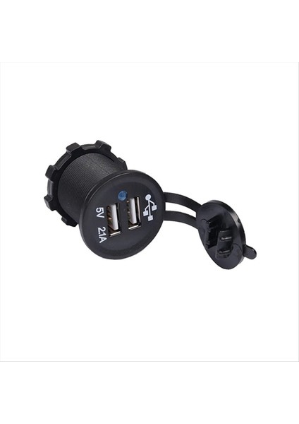 Kawasaki Versys Için Motosiklet Çift USB Şarj Cihazı Dönüştürücü Adaptör Soketi 650 1000 X300 X650 Nınja 400 650 (Yurt Dışından) indirimleri