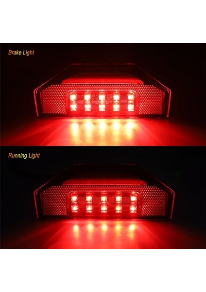 Polaris Ranger Için 1 Çift Siyah Kuyruk Işığı Xp 570 900 Genel 1000 Pro Ranger Crew Fren Işığı 2412774 2411866 (Yurt Dışından) indirimleri