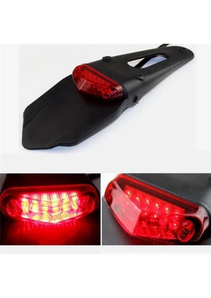 2x Arka Çamurluk LED Fren Kırmızı Kuyruk Motokros Motokros Xr Crf Klx Enduro Hariç (Yurt Dışından) fiyatları
