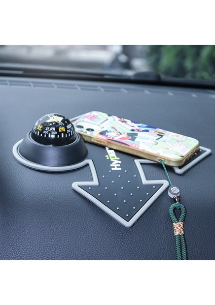 Hipersonik Araba Kılavuzu Top Kıdam Anti-Sıdlı Pad, Hassas Kendinden Sürüş Turu, Açık Mekan Pusulası, Yüksek Hassas Off-Road Ball HP-2716 (Yurt Dışından) indirimleri