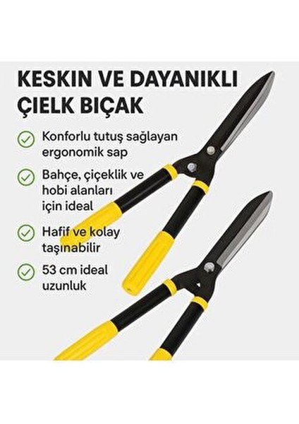 Çim Biçme Makası MK4550 Teflon Kaplama Ergonomik Tasarım ile Bahçe Bakımı İçin modelleri