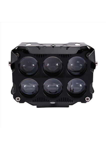 Motosiklet 6 Lens Spot Işığı Çalışan Sis Farları Projektör Far Ek Elektrikli Sürüş Spot Lamba (Yurt Dışından)