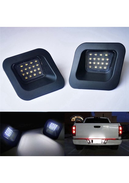 55077291AE Arka Tampon Işıkları Kamyon Için LED Plaka Işıkları 2003-2018 Dodge Ram 1500 2500 3500 (Yurt Dışından) fiyatları