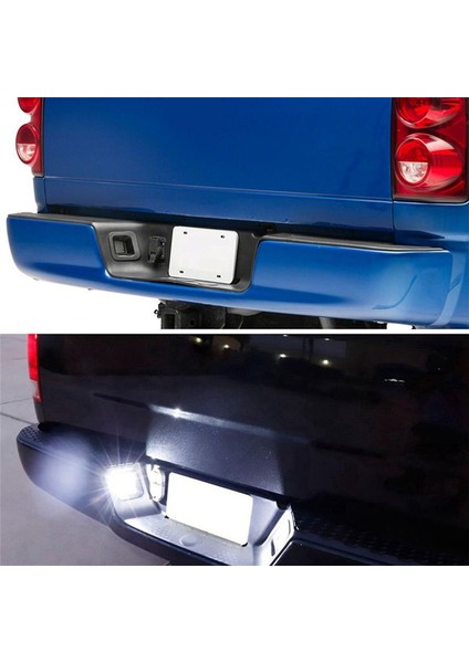 55077291AE Arka Tampon Işıkları Kamyon Için LED Plaka Işıkları 2003-2018 Dodge Ram 1500 2500 3500 (Yurt Dışından) modelleri