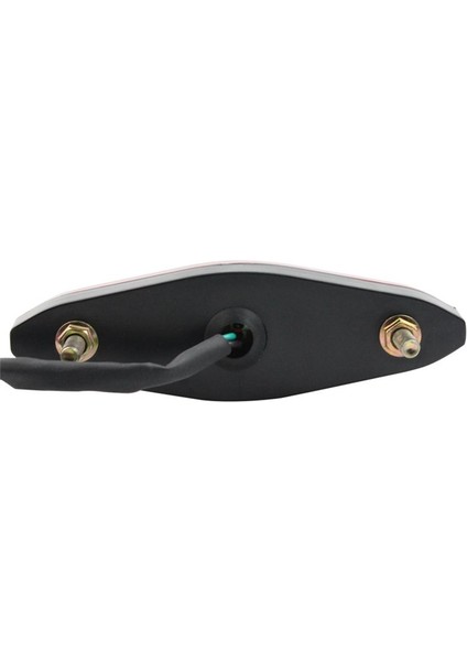 12V LED Kırmızı Kabuk Kuyruk Işığı Harley Cruiser Prens Off-Road Tüm Arazi Plajı Buggy Vintage Fren Işığı (Yurt Dışından) fiyatları