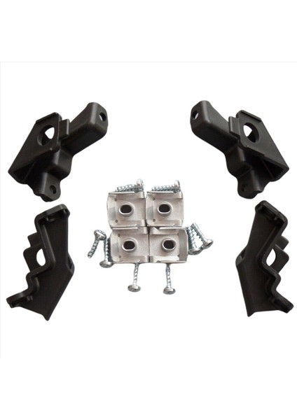 1paır Ön Far Montaj Braket Onarım Kiti 6R0998225/226 Vw Polo Için 09-17 Kafa Işık Lambası Sabit Tutucu Vida L+R (Yurt Dışından)