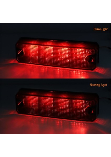 Atv Utv All Terrain Beach Bisiklet 2014-2021 Için LED Kuyruk Işığı Honda Pioneer 700 1000 LED Fren Işığı (Yurt Dışından) indirimleri