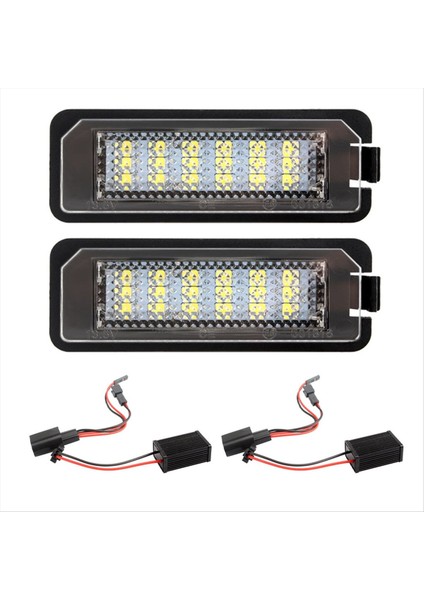 Passat B6 cc Eos Golf 4 5 6 7 Mk7 Polo Superb Lupo Scirocco Koltuğu Leon Altea LED Lisans Numarası Hafif Lamba (Yurt Dışından)