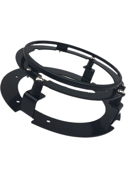 2x 5 75 Inç Siyah Araç Far Yuvarlak Montaj Braketi Harley Touring Softail Jeep Far Adaptörü Için Uygun (Yurt Dışından) fiyatları