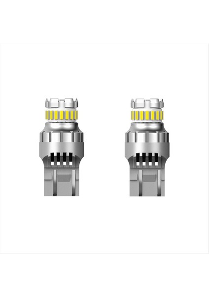 Araba T20 7440 W21W LED Canbus Ters Işıkları W21/5W 7443 LED Ampul Fren Sinyal Işıkları 6500K Süper Parlak Kuyruk Lambası (Yurt Dışından)