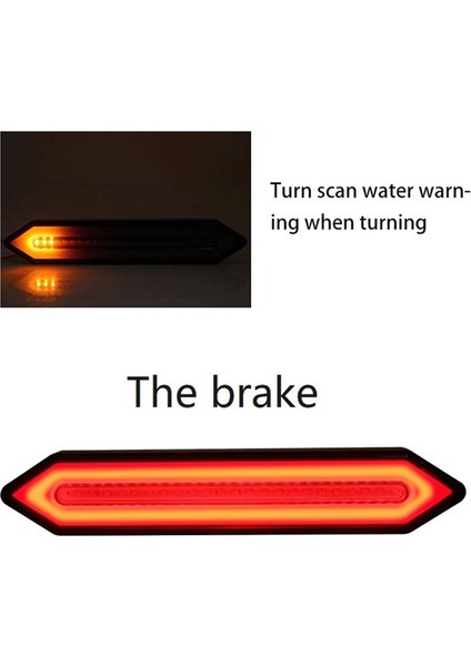 1 Çift 12V 100LED Iki Renkli Koşu Işıkları Ağır Mallar-Araç Römorku Fren Döndürme Kuyruk Işık Sarı Sarı Koşu Işıkları (Yurt Dışından) fiyatları