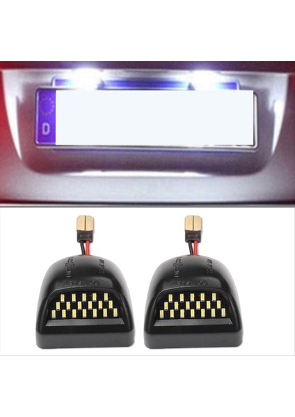 2pcs Araba LED Plaka Plaka Işıkları Chevrolet Silverado 1500 2500 3500 Çığ Tahoe Gmc Sierra Araç Aksesuarları (Yurt Dışından) fırsatları